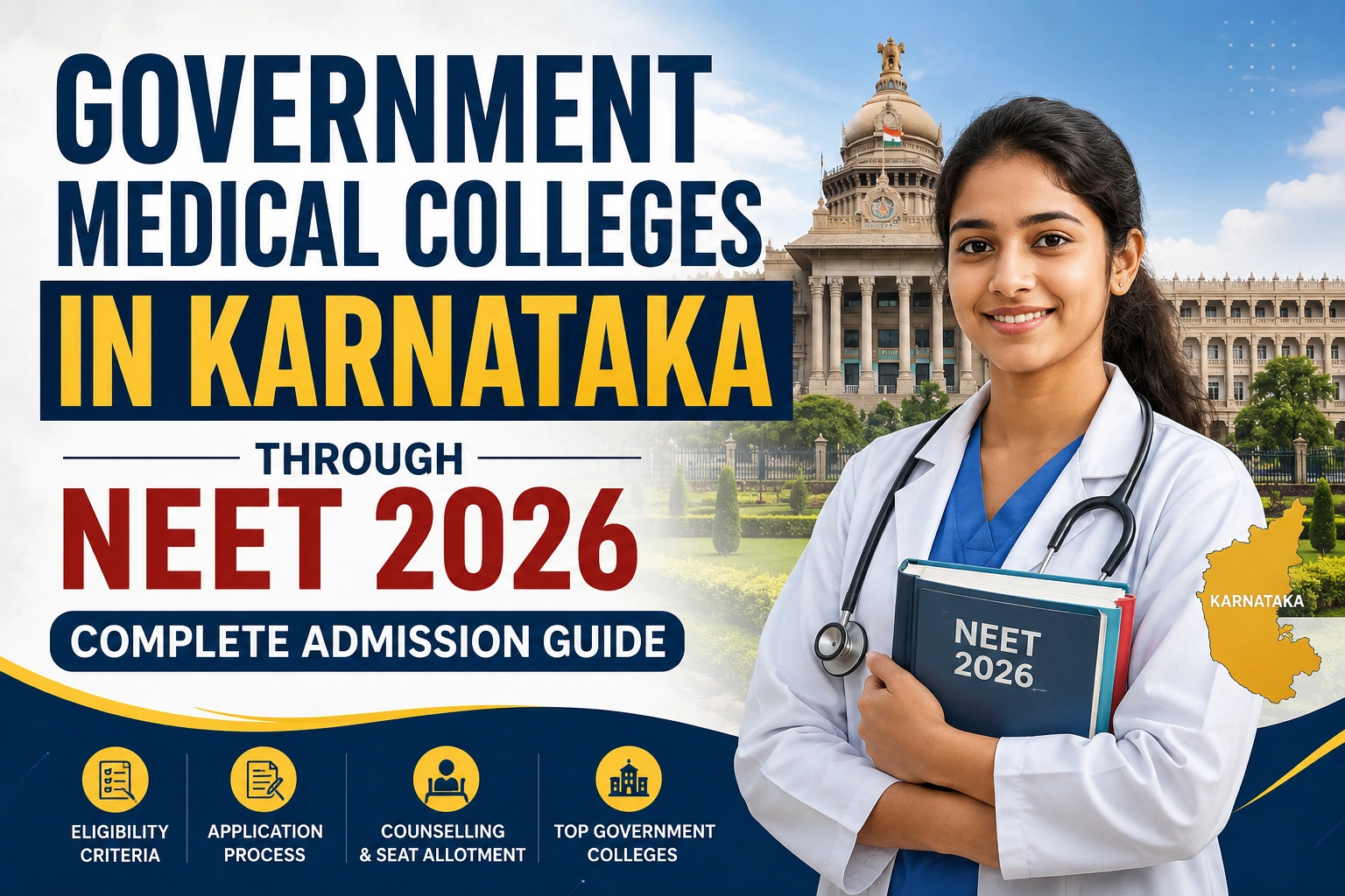 Government Medical Colleges in Karnataka Through NEET 2026: Complete Admission Guide
